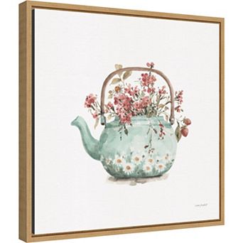 Amanti Art Garden Tea Framed Wall Art