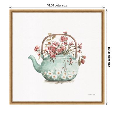 Amanti Art Garden Tea Framed Wall Art