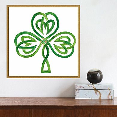 Amanti Art Shamrock III Framed Wall Art