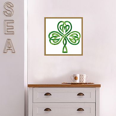 Amanti Art Shamrock III Framed Wall Art