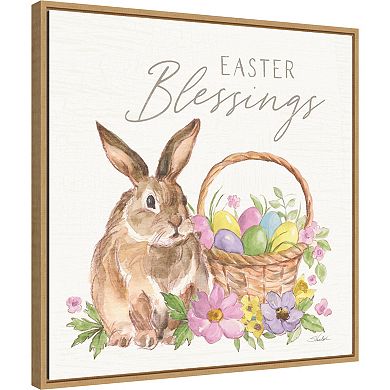 Amanti Art Happy Easter VI Bright Framed Wall Art