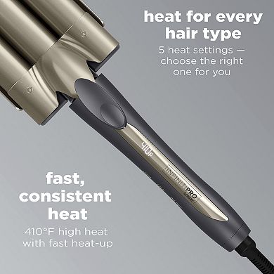 Conair InfinitPro Triple Barrel Waver