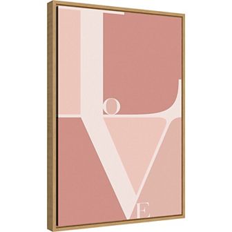 Amanti Art Love Framed Wall Art