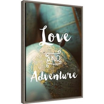 Amanti Art Love and Adventure Framed Wall Art