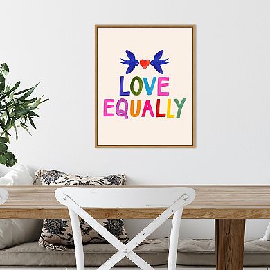Amanti Art Love Loudly II Framed Wall Art