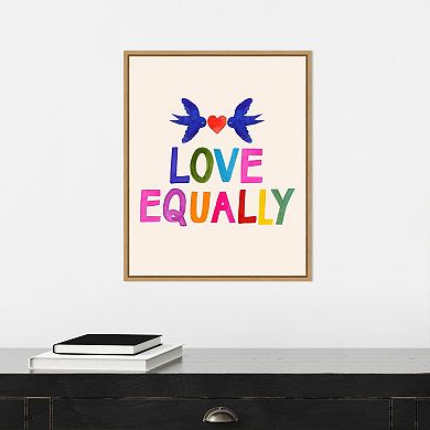 Amanti Art Love Loudly II Framed Wall Art