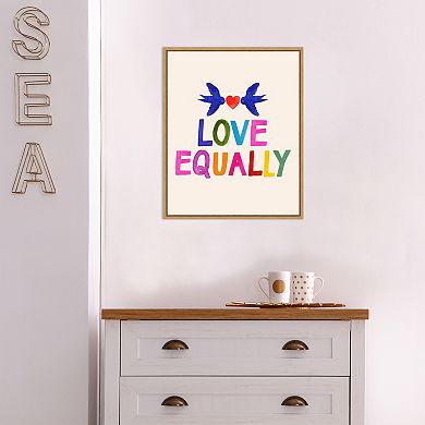 Amanti Art Love Loudly II Framed Wall Art