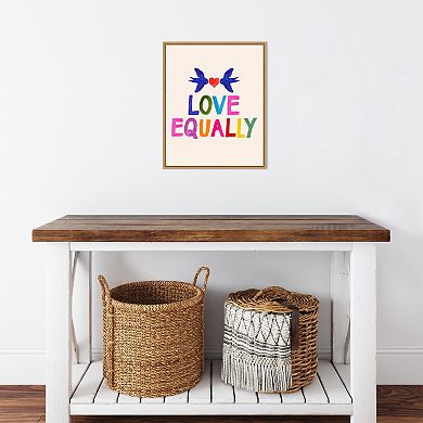 Amanti Art Love Loudly II Framed Wall Art