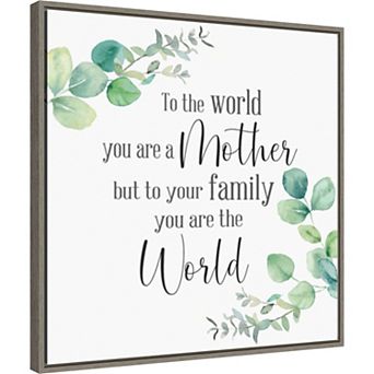 Amanti Art Mother's Day Eucalyptus II Framed Wall Art