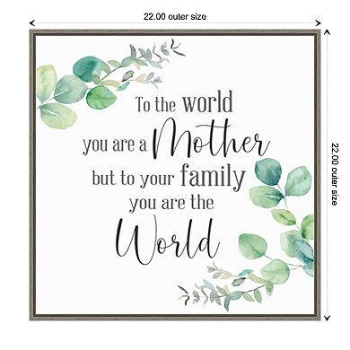 Amanti Art Mother's Day Eucalyptus II Framed Wall Art