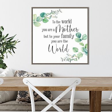 Amanti Art Mother's Day Eucalyptus II Framed Wall Art