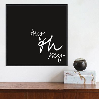 Amanti Art Ooh I Framed Wall Art