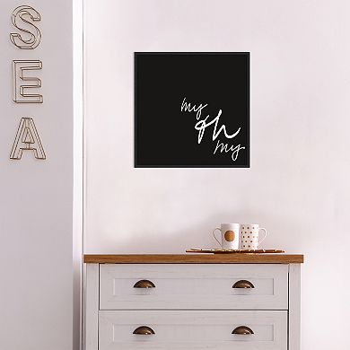 Amanti Art Ooh I Framed Wall Art