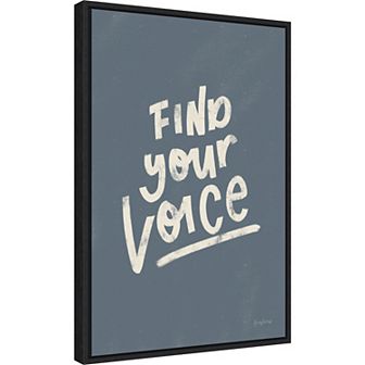Amanti Art Rise Up I Voice Framed Wall Art