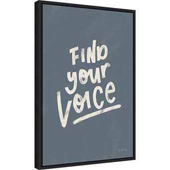 Amanti Art Rise Up I Voice Framed Wall Art