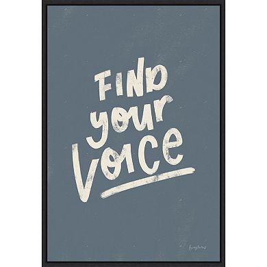 Amanti Art Rise Up I Voice Framed Wall Art