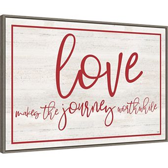 Amanti Art Valentines Love Framed Wall Art