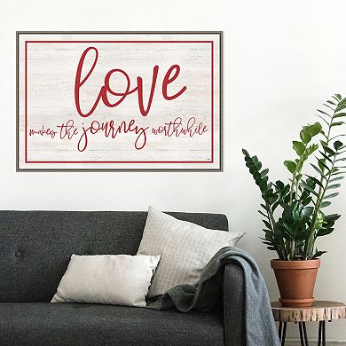 Amanti Art Valentines Love Framed Wall Art