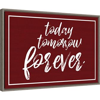 Amanti Art Valentines Sentiment VII Forever Framed Wall Art