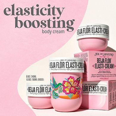 Beija Flor Body Collagen-Boosting Elasti-Cream with Vegan Collagen and Bio-Retinol