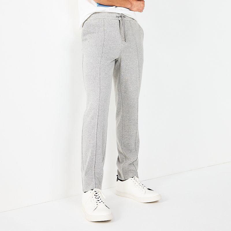 Mens Apt. 9 Casual Drawstring Pants, Size: Small, Med Grey
