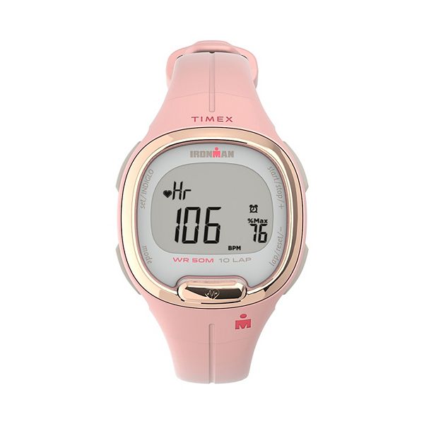 Timex® Ironman® Women's Transit+ 33 MM Activity Tracking & Heart Rate Watch  - TW5M48100JT