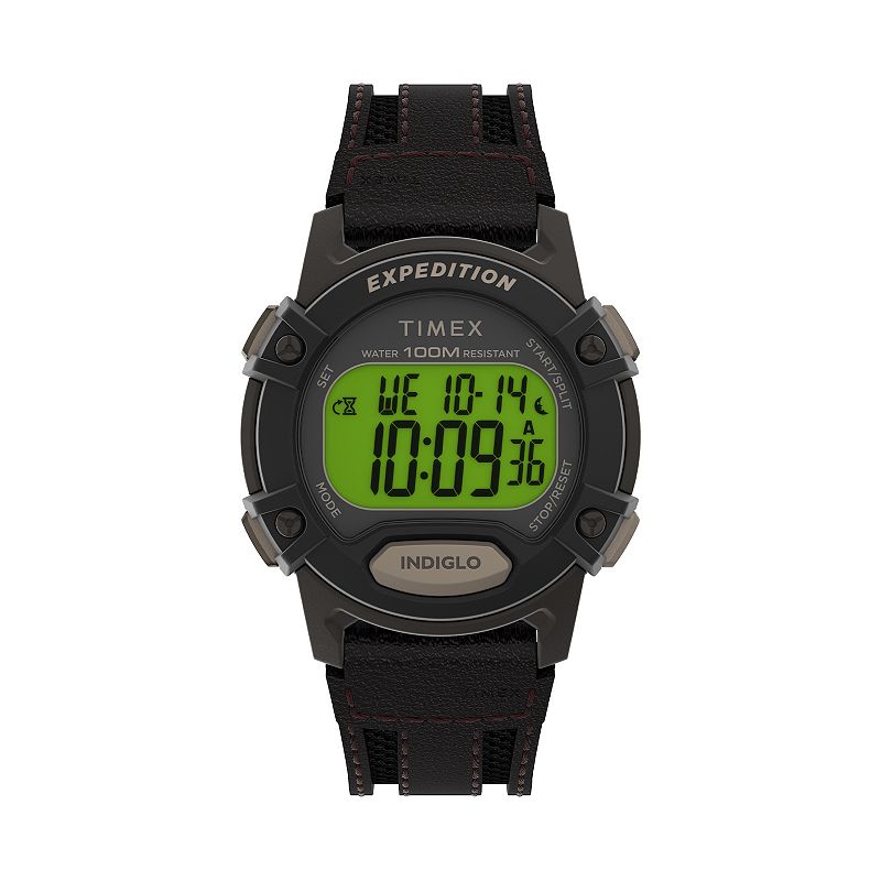 Timex® Men's Expedition Digital Chronograph Watch - TW4B24500JT, Size: Large, Brown