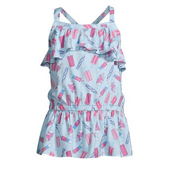 Girls 2-20 Lands' End Ruffle Tank Top in Regular & Plus