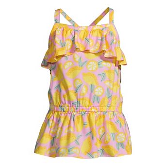 Girls 2-20 Lands' End Ruffle Tank Top in Regular & Plus