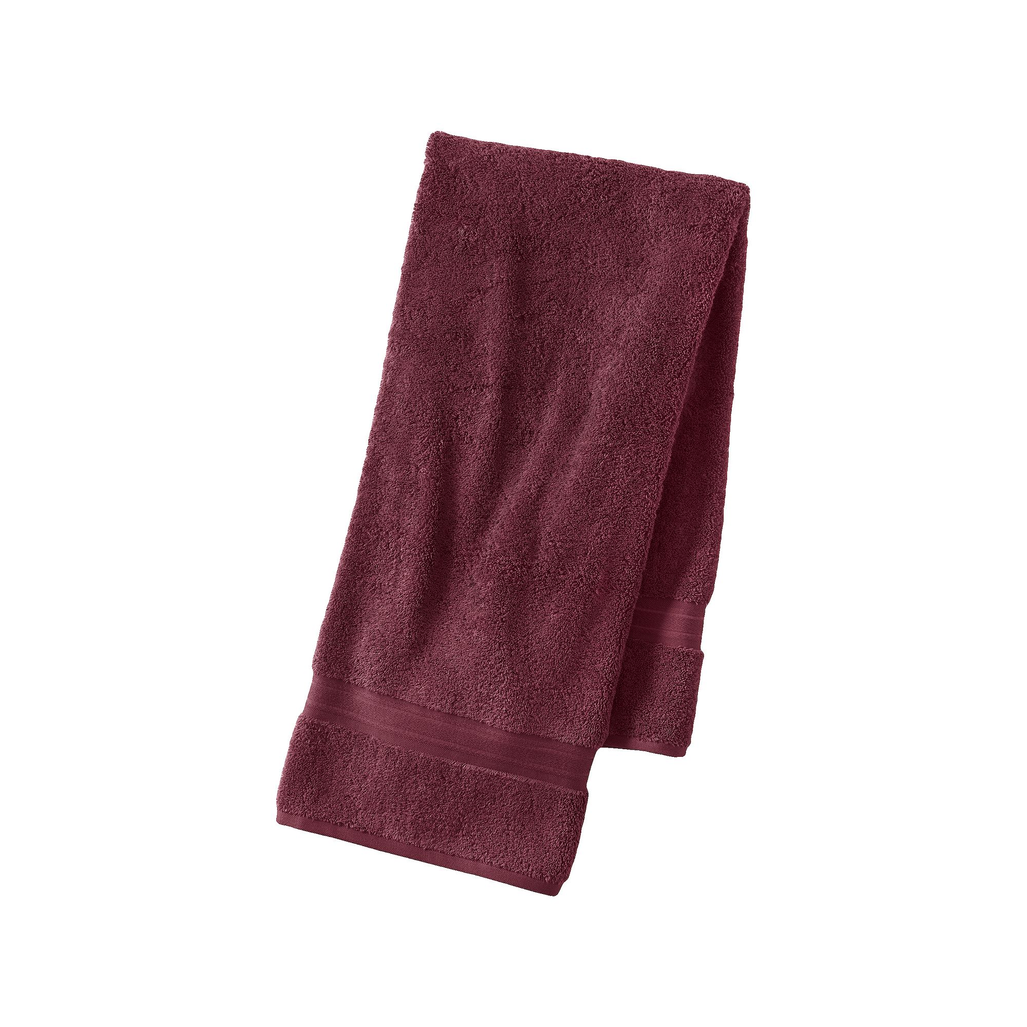 Lands End Supima Cotton Bath Towel, Bath Sheet, Hand Towel or Washcloth, R