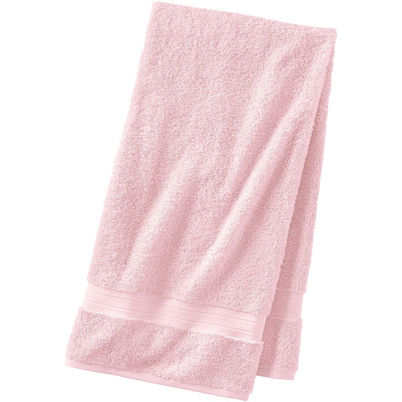 Lands End Supima Cotton Bath Sheet, Med Pink