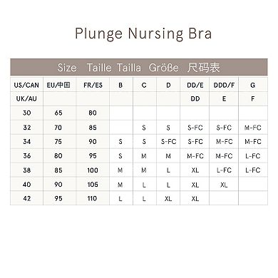 Bravado Designs Plunge Wireless Maternity & Nursing Bra 11017V