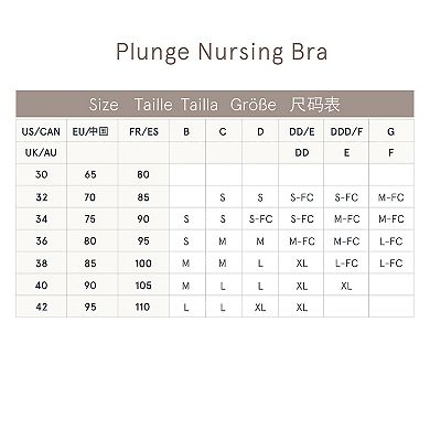 Bravado Designs Plunge Wireless Maternity & Nursing Bra 11017VBA