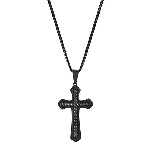 Kohl's hot sale crucifix necklace