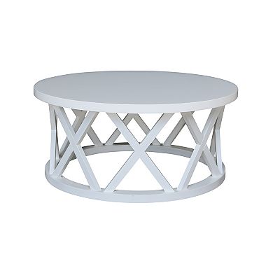 International Concepts Ceylon Round Coffee Table