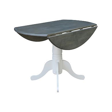 International Concepts Dual Drop Leaf Dining Table & Chair 5-piece Set