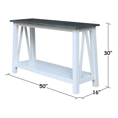 International Concepts Surrey Console Table