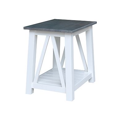 International Concepts Surrey End Table