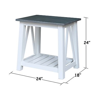 International Concepts Surrey End Table