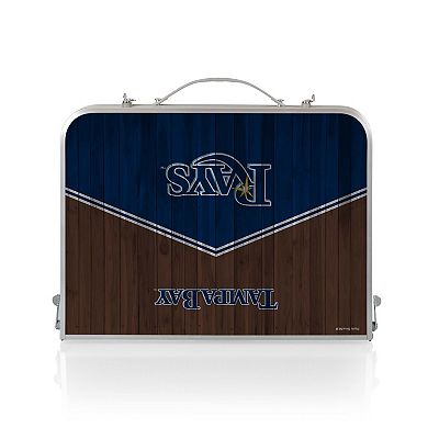 Picnic Time Tampa Bay Rays Mini Portable Folding Table