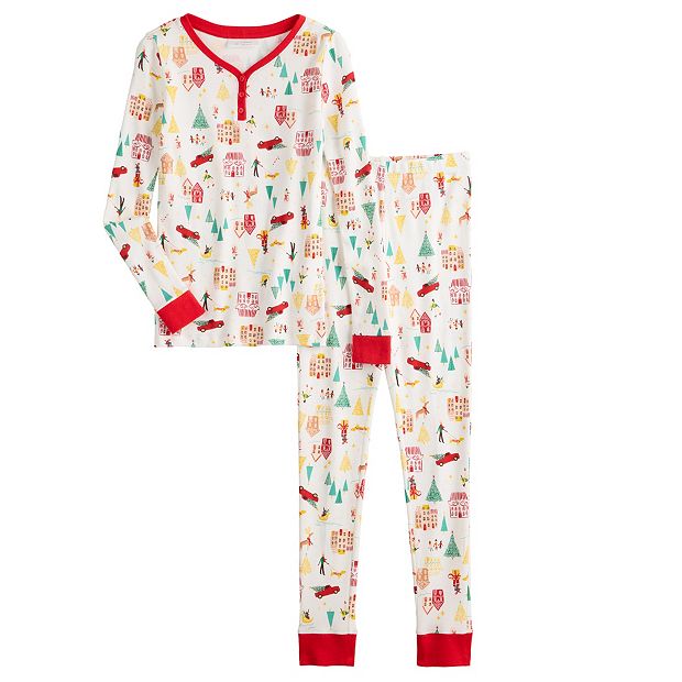 Girls 4-16 LC Lauren Conrad Jammies For Your Families® Holiday Village  Pajama Set