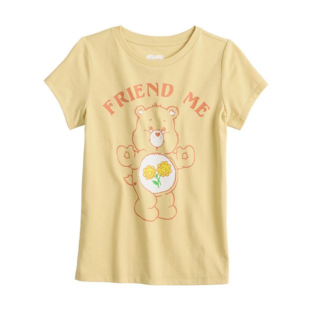 Girls 7-16 Care Bears Friend Me Sunflower Graphic Tee