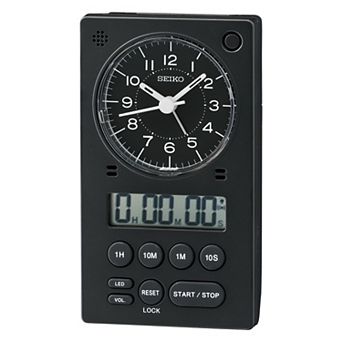 Seiko 3-in-1 Alarm Clock Table Decor
