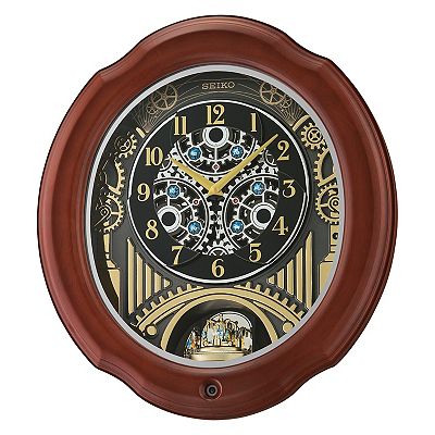 Seiko Pipes Chimes Melodies Motion Wall Clock