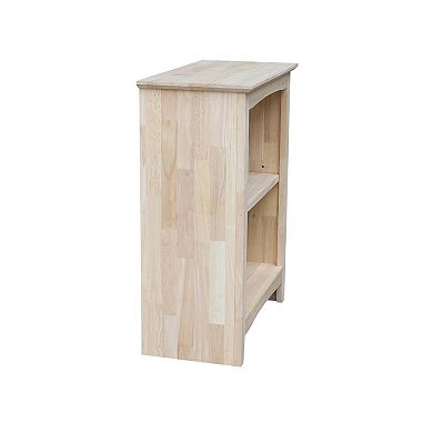International Concepts Shaker 2-Shelf Bookcase