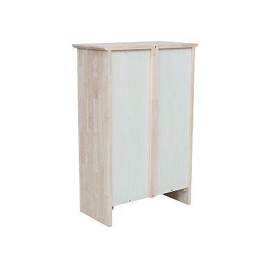 International Concepts Shaker 3-Shelf Bookcase