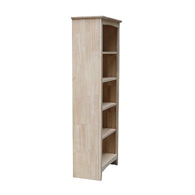 International Concepts Shaker 5-Shelf Bookcase