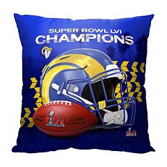 NFL Los Angeles Rams Super Bowl LVI Champions Woven Tapestry Throw Blanket  