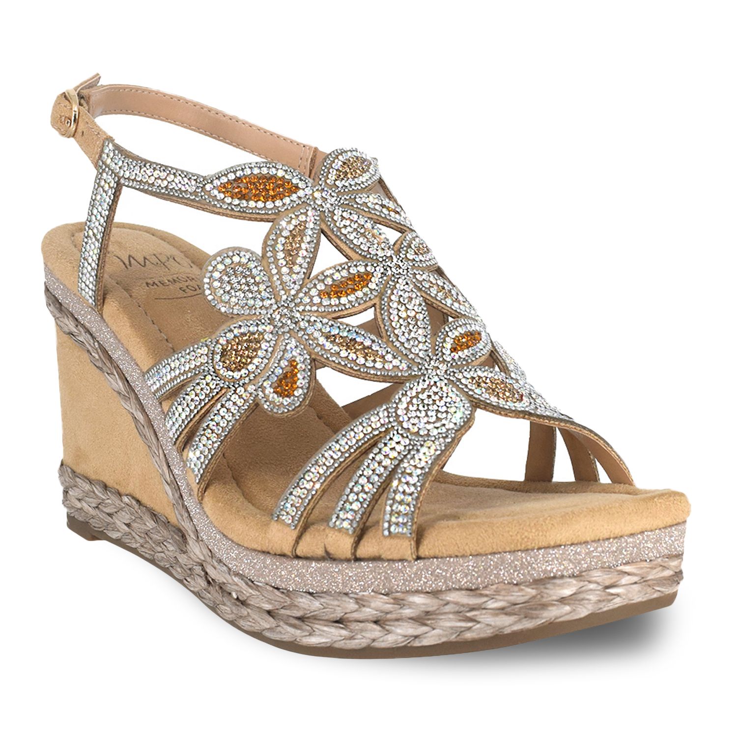kohls silver wedges