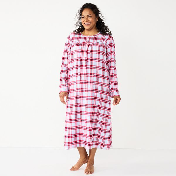 Kohls plus size nightgowns hot sale